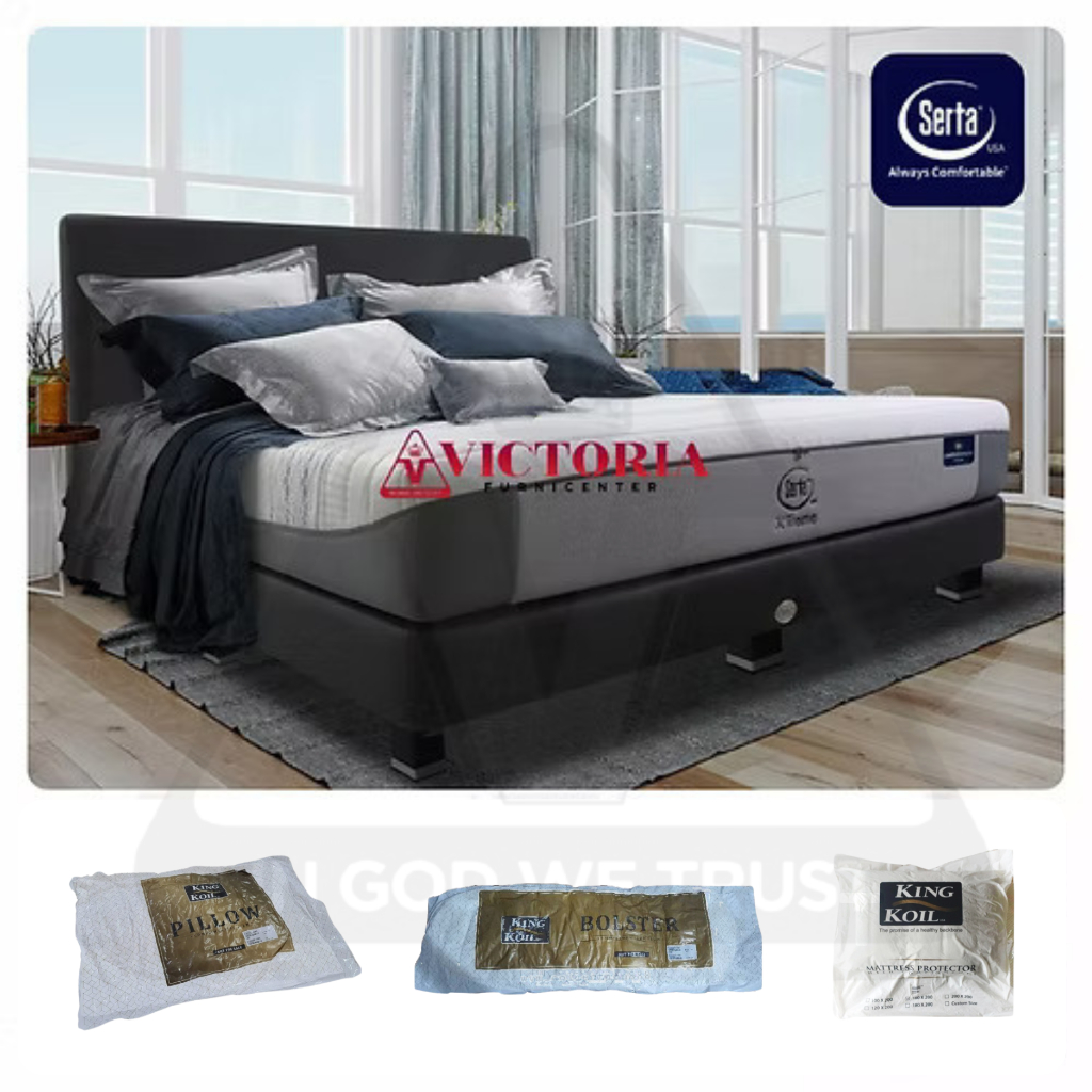 Serta Xtreme 180 x 200 180x200 Kasur Saja Mattres Only Spring Bed Springbed