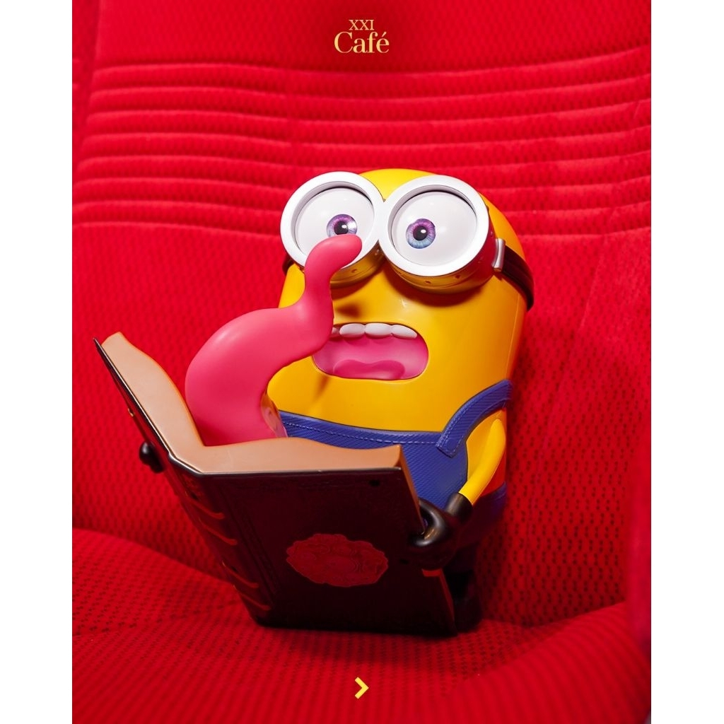 minion Henry spellbook popcorn bucket