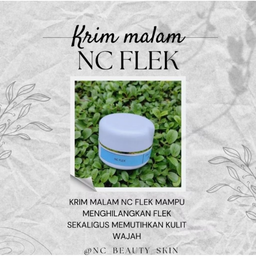 NIGHT CREAM DARK SPOT BY NC BEAUTY SKIN // KRIM MALAM NC FLEK