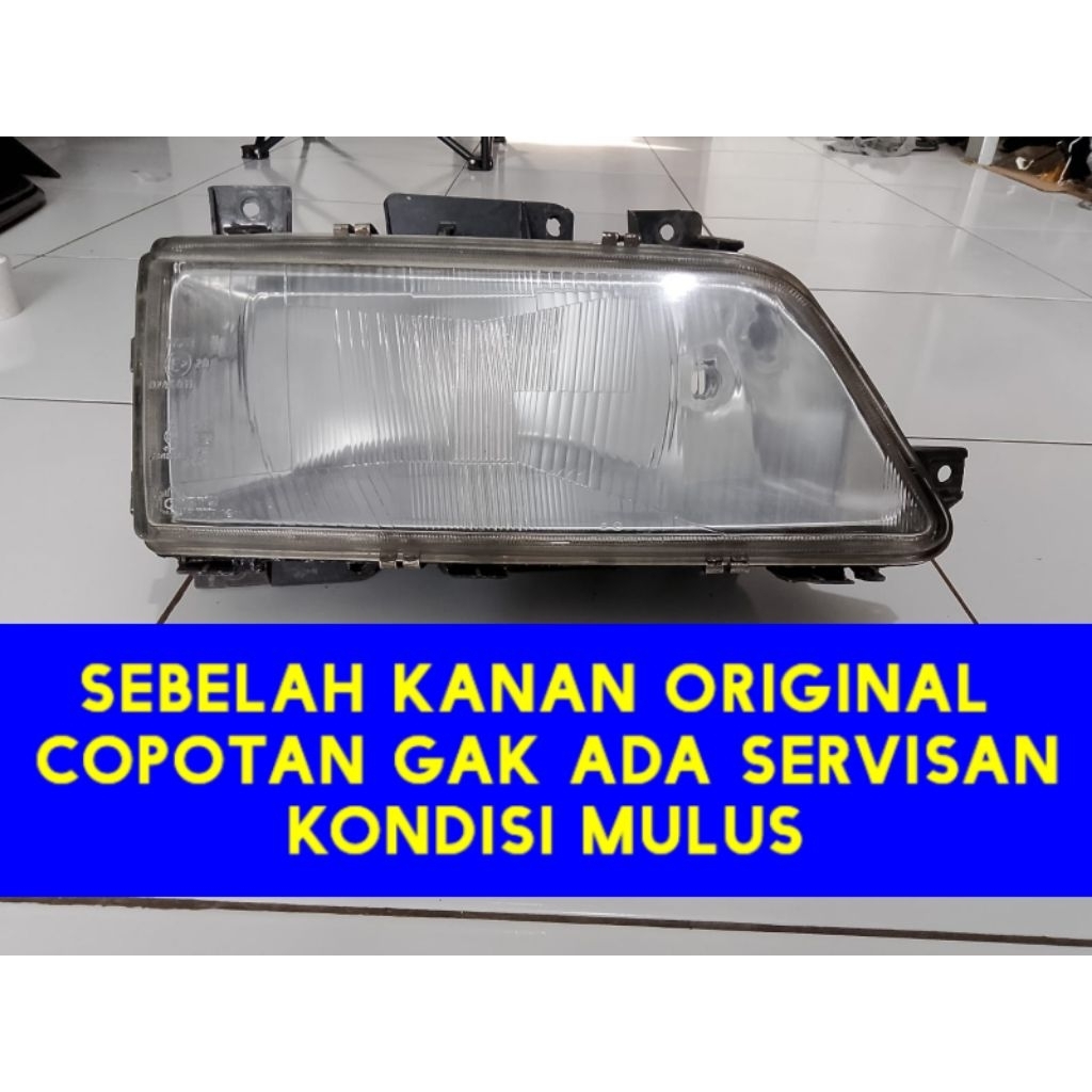 headlamp lampu depan Peugeot 405 original