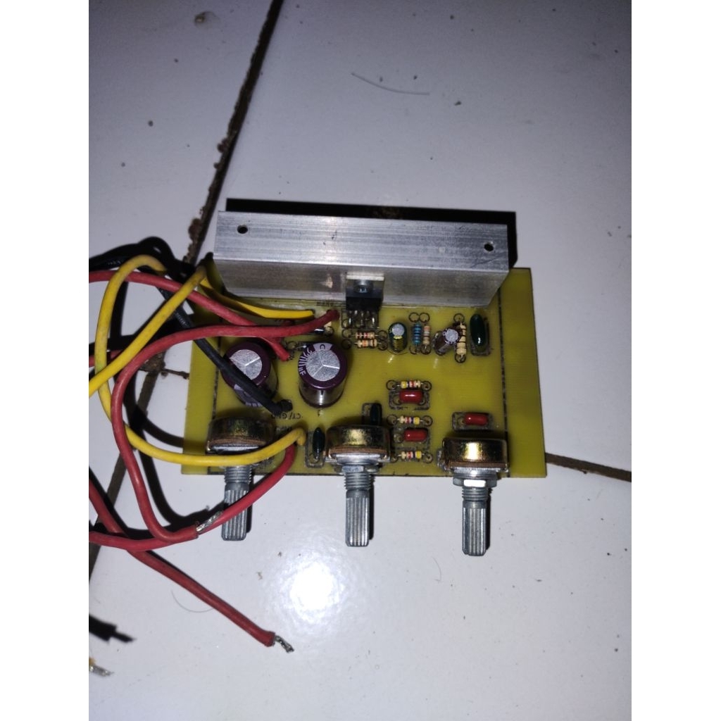 Amplifier MONO TDA 2030 Rakitan bekas plus TONE CONTROL