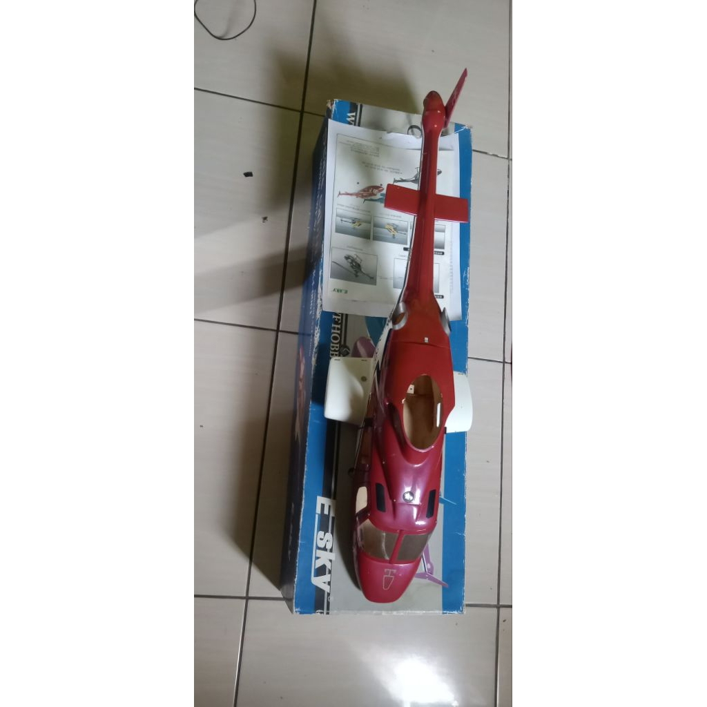 Rc heli fuselage