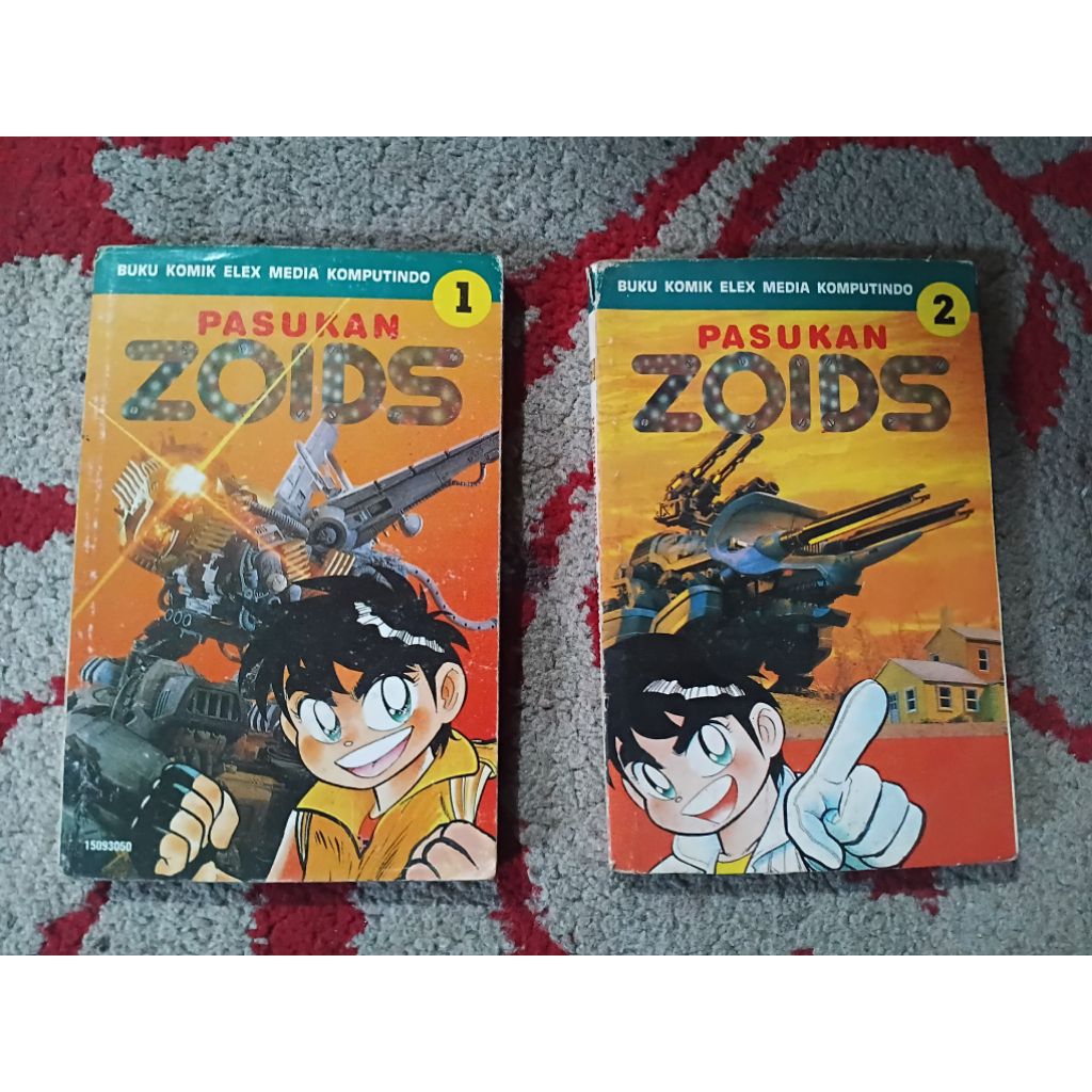 komik pasuka zoids set