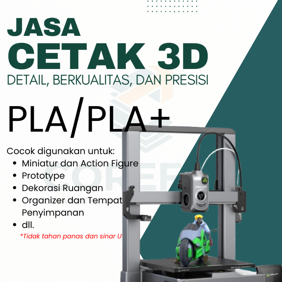 JASA CETAK 3D PRINTING CUSTOM | Prototype, Maket Arsitektur, Action Figure, Dekorasi, Aksesoris, dll