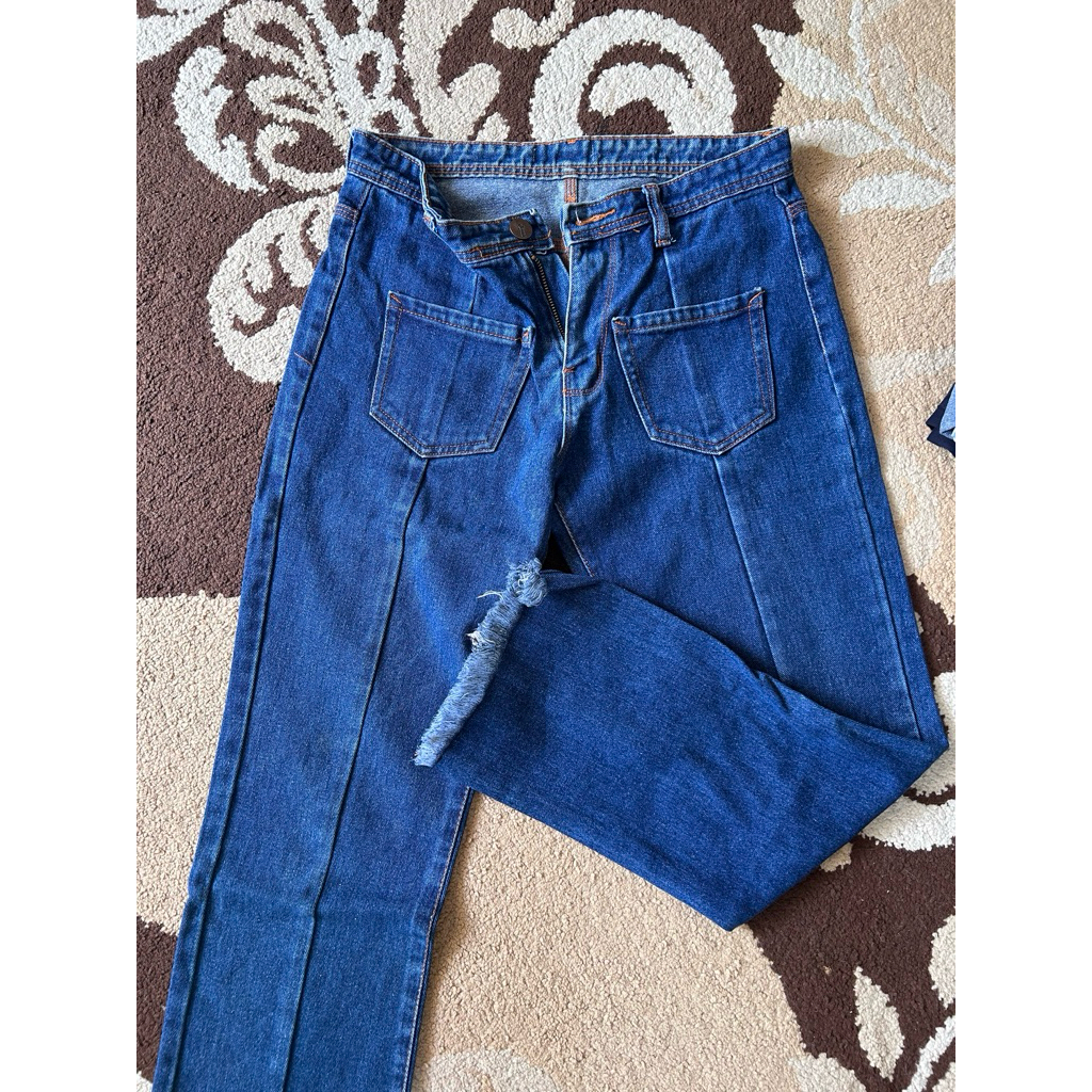 preloved loose jeans