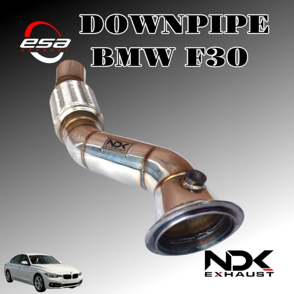 DOWNPIPE MOBIL BMW F30 NDK EXHAUST DOWNPIPE F 30 KNALPOT MOBIL RACING DOWNPIPE RACING MOBIL BMW F 30