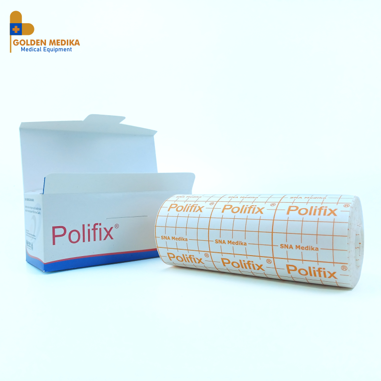 Polifix Plester Penutup Luka 15cm x 5m - Hypoallergenic, Tahan Lama, Nyaman Dipakai