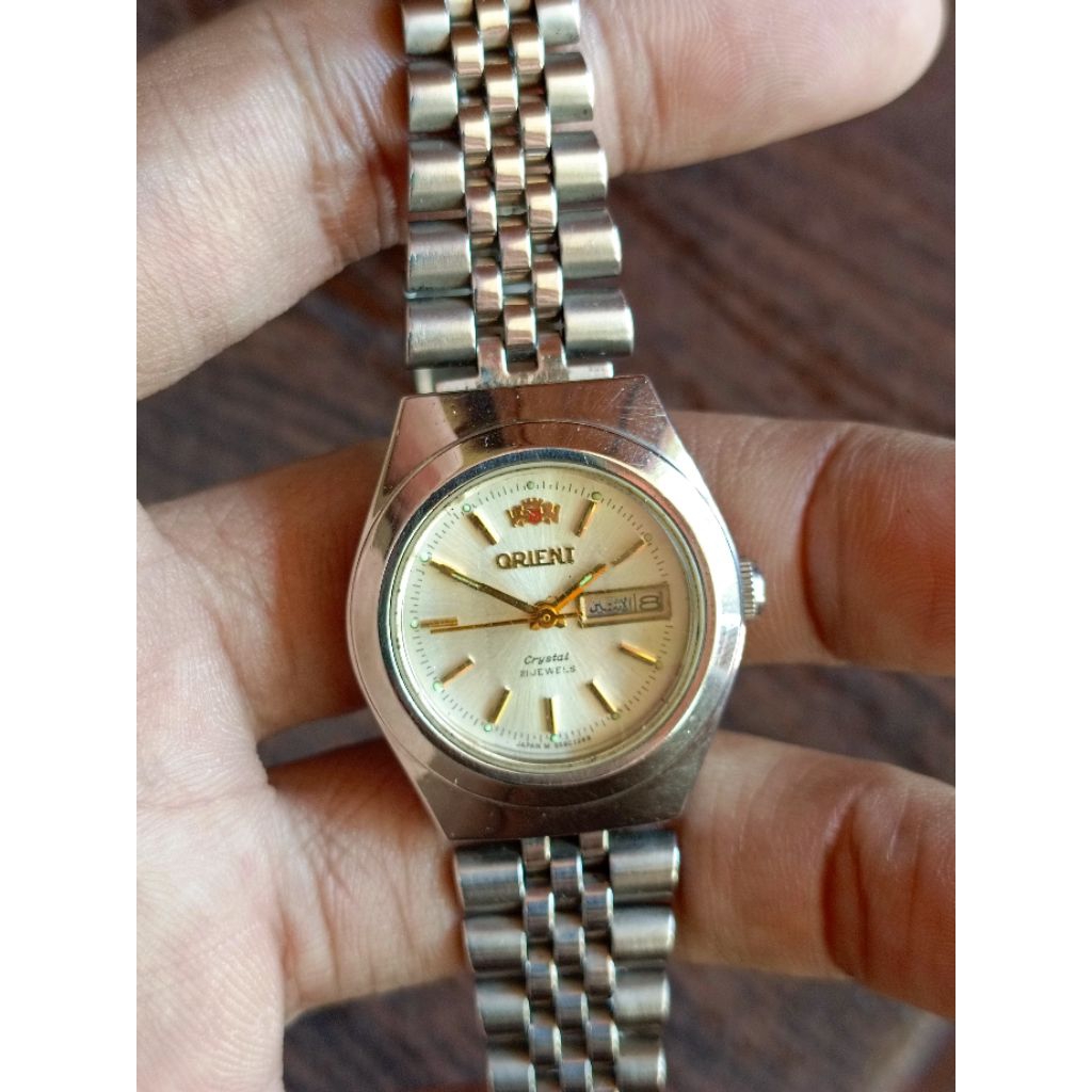 Jam Tangan Wanita Orient Vintage [Bahan]