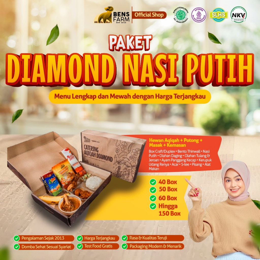 Bens Farm - Paket Aqiqah Diamond