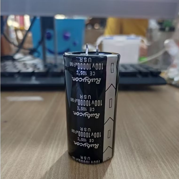 ELCO 10000uf 100v Rubycon Hitam Silver Usr