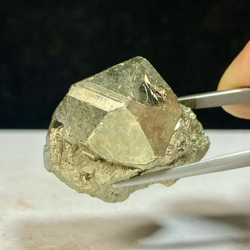 43Gr Natural Pyrite Cube - Bongkahan Pyrite Mineral Gems Collection