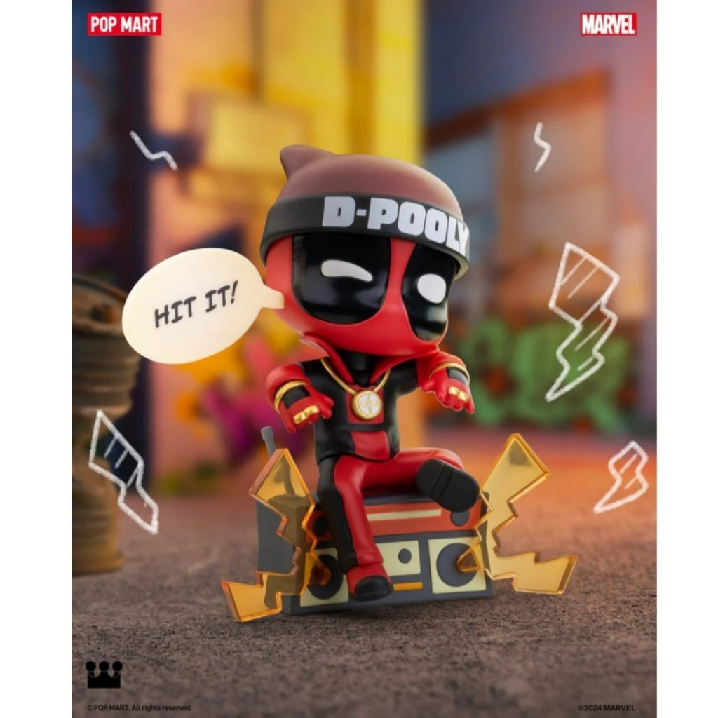 Pop Mart Marvel Deadpool Series Action Figures
