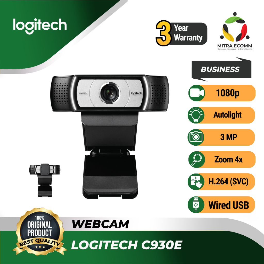 WEBCAM LOGITECH C930E HD PRO C 930 E / C930E / C930 E