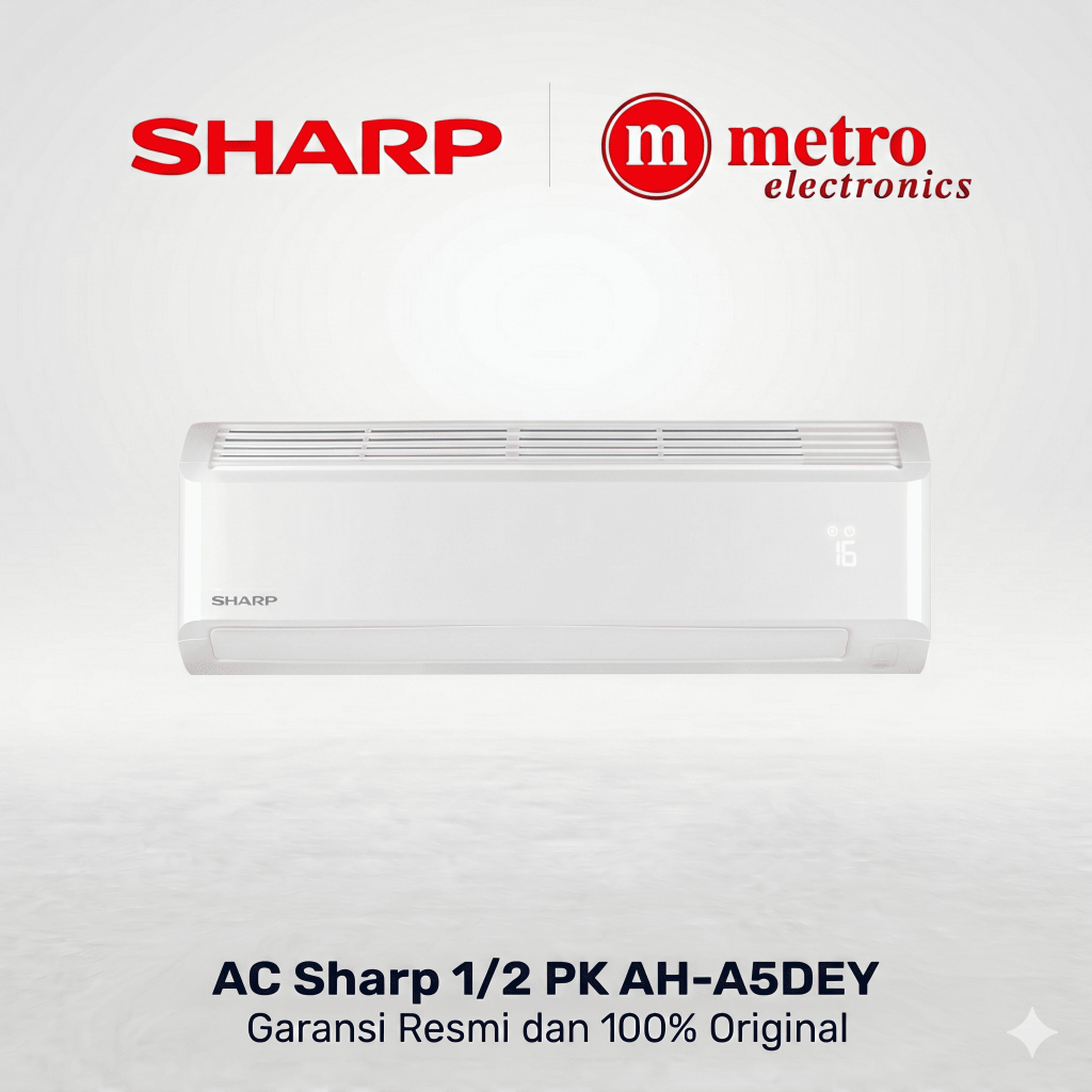 AC SHARP 1/2 PK AH-A5DEY / 5DEY (Medan)
