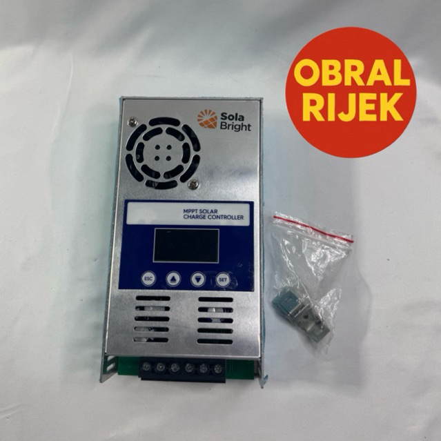 [RIJEK MATI TOTAL] Solar Charge Controller MPPT Regulator 12V/24V/36V/48V 60A - MPPT-6048