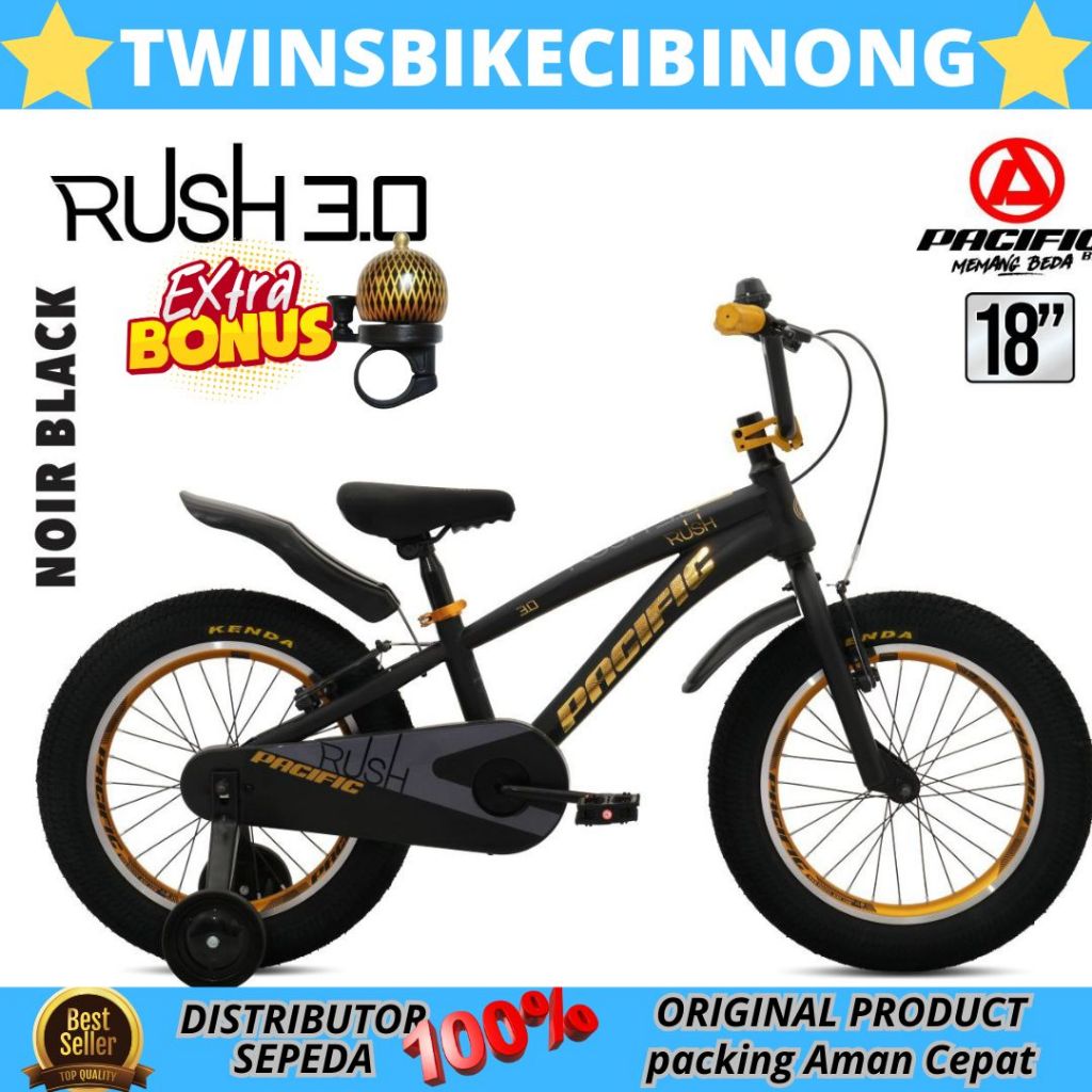 Sepeda Anak BMX 16 Pacific RUSH BAN JUMBO