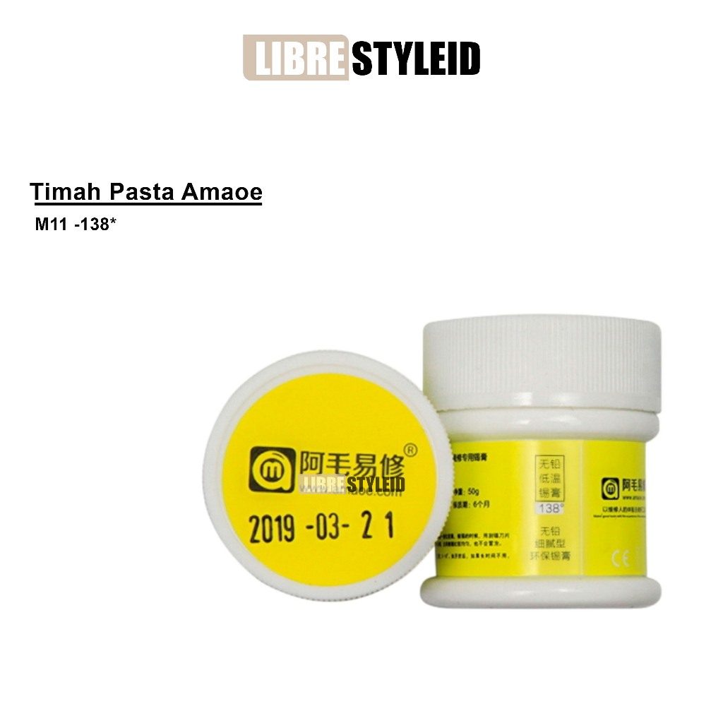 Timah Pasta AMAOE M11 LOW TEMPERATUR 138° ORIGINAL