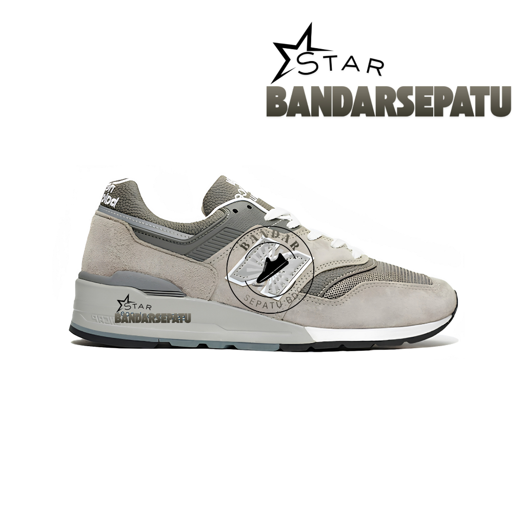 Sepatu New Balance 997 Made in USA 'Grey'