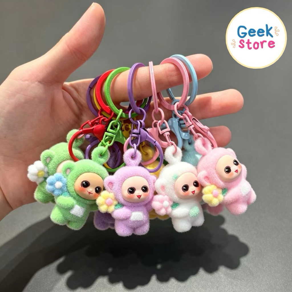 [READY] Gantungan Kunci Teletubbies Keychain Gantungan Tas Aksesoris Lucu