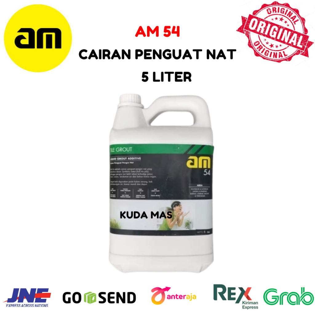 AM 54 Cairan Pengisi Nat Keramik | Cairan Penguat Nat 5 Liter