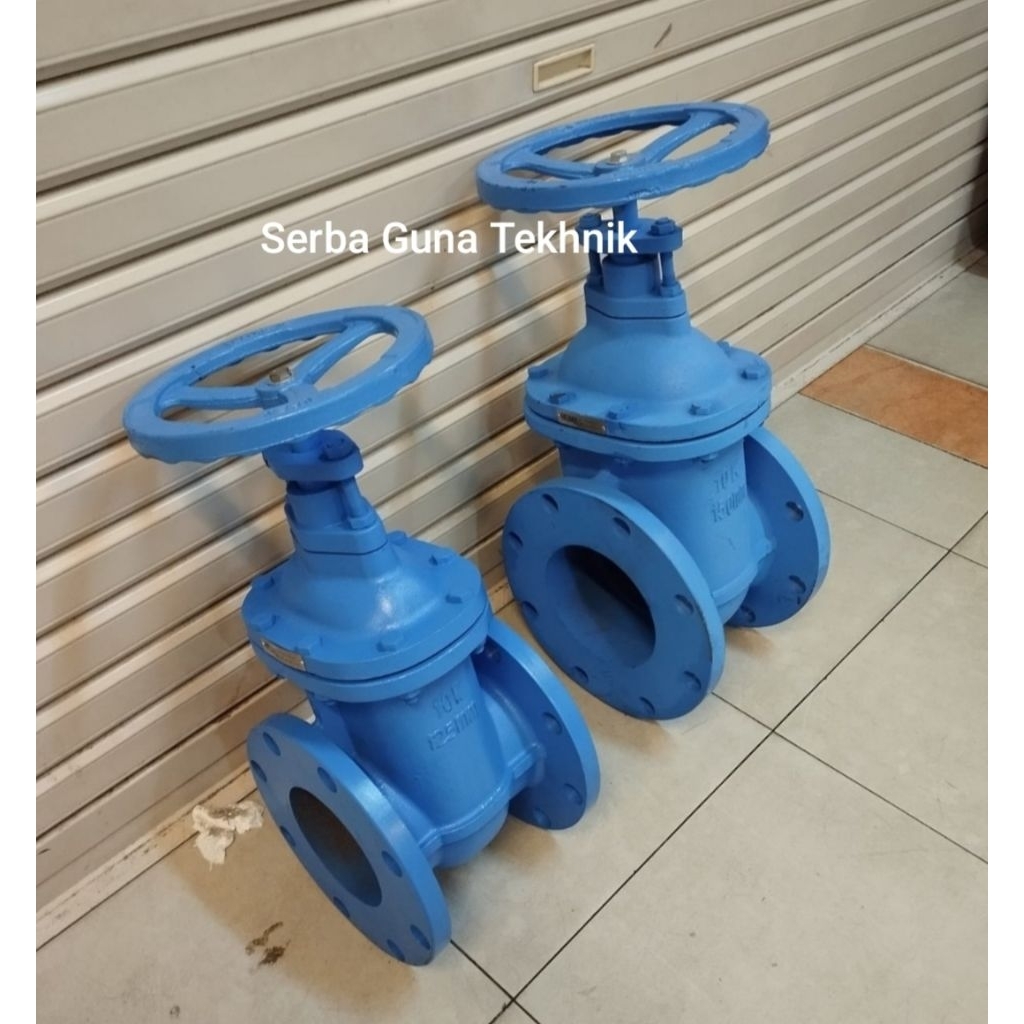 Gate Valve 12" inch DN 300 Jis 10k Cast iron OKUMA Non Rising Stem Flange