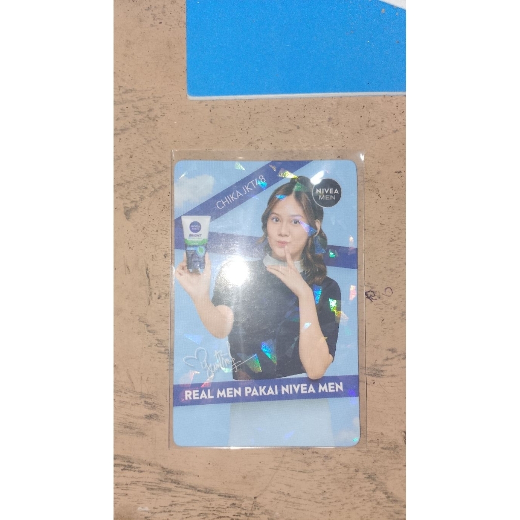 Photocard Chika Nivea Men