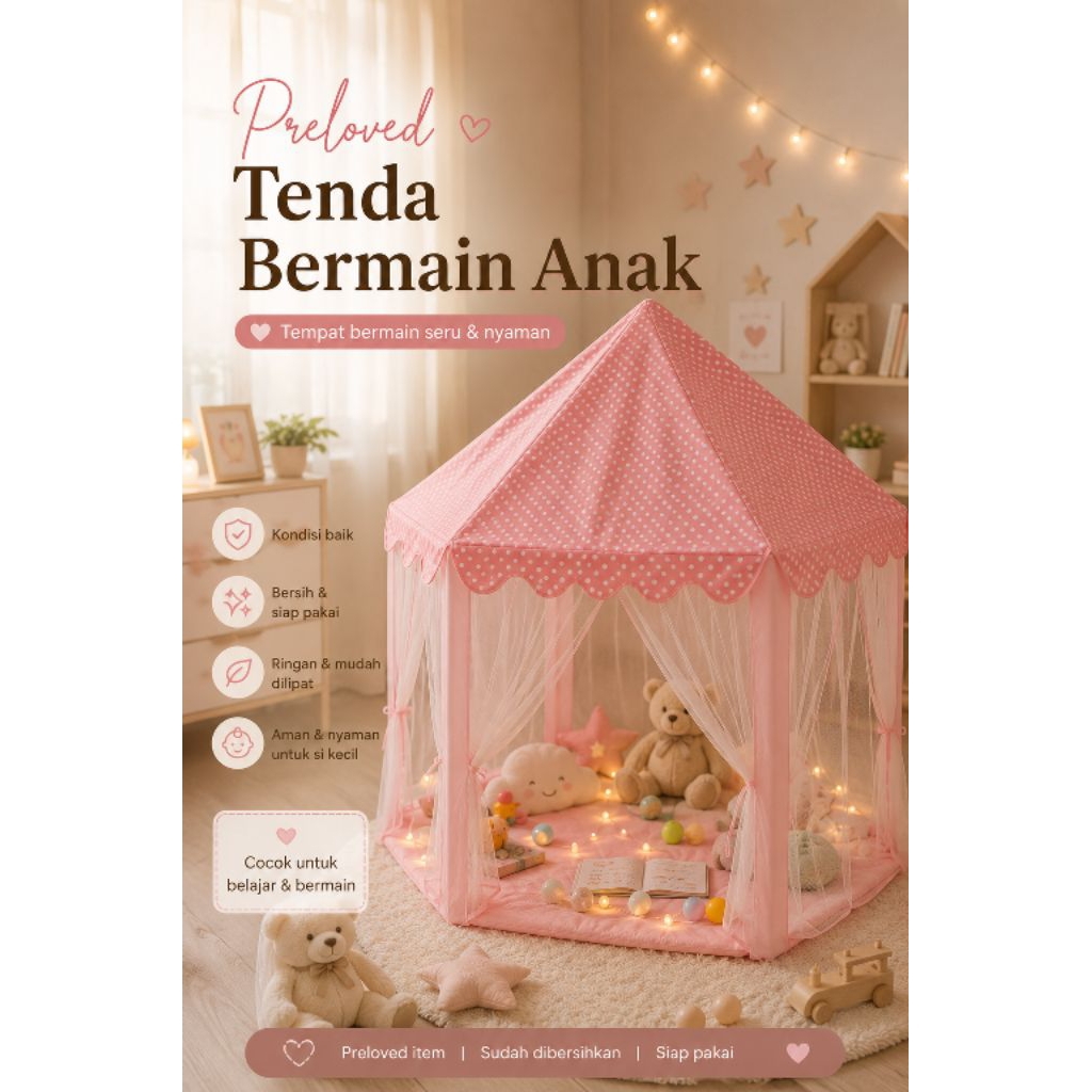 Tenda Main Anak Preloved