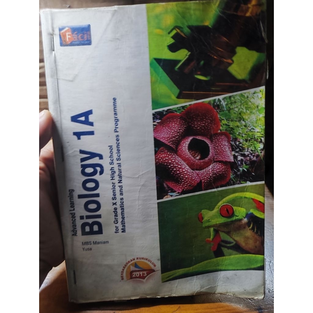 buku biology 1A kelas sma x (MBS Maniam Yusa)