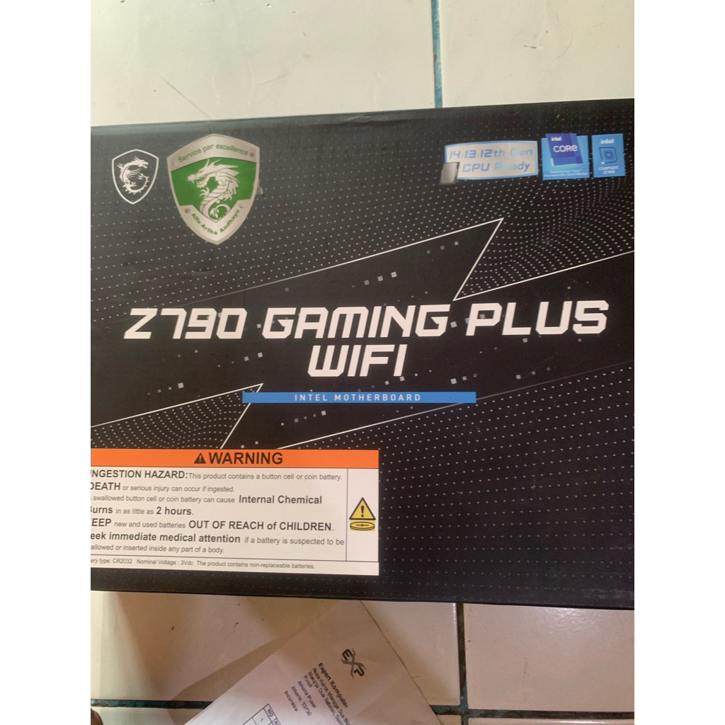 Motherboard MSI Z790 Gaming plus wifi