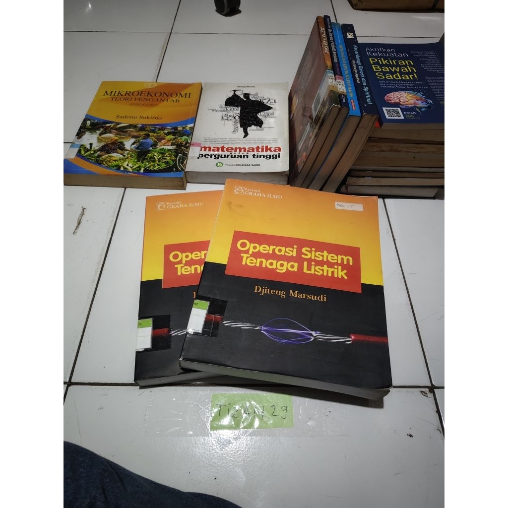 buku operasi sistem tenaga listrik by DJITENG MARSUDI
