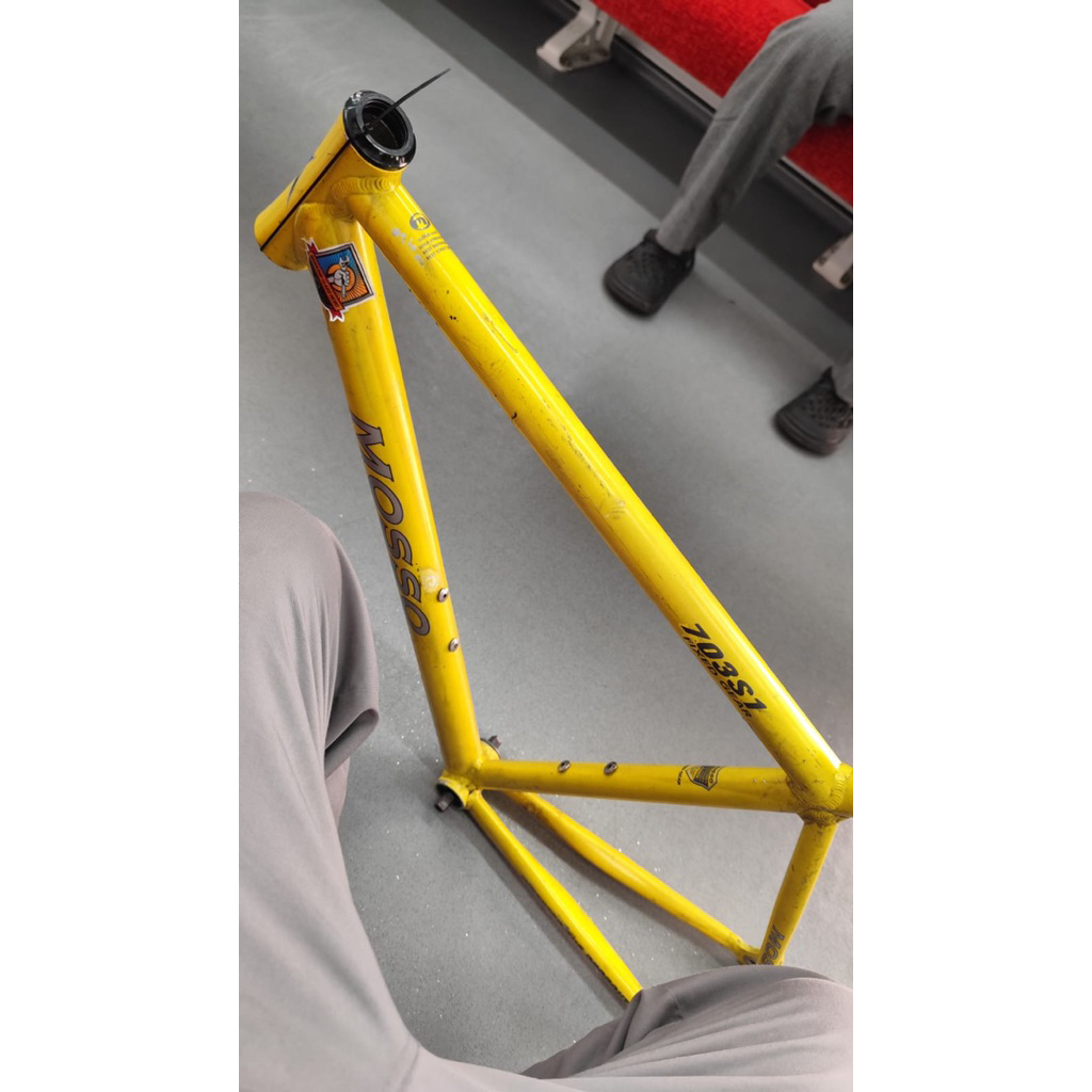 Prlvd FO / Frame Sepeda Mosso 703S1 size 48 inc BB, hs, ga inc seatclamp