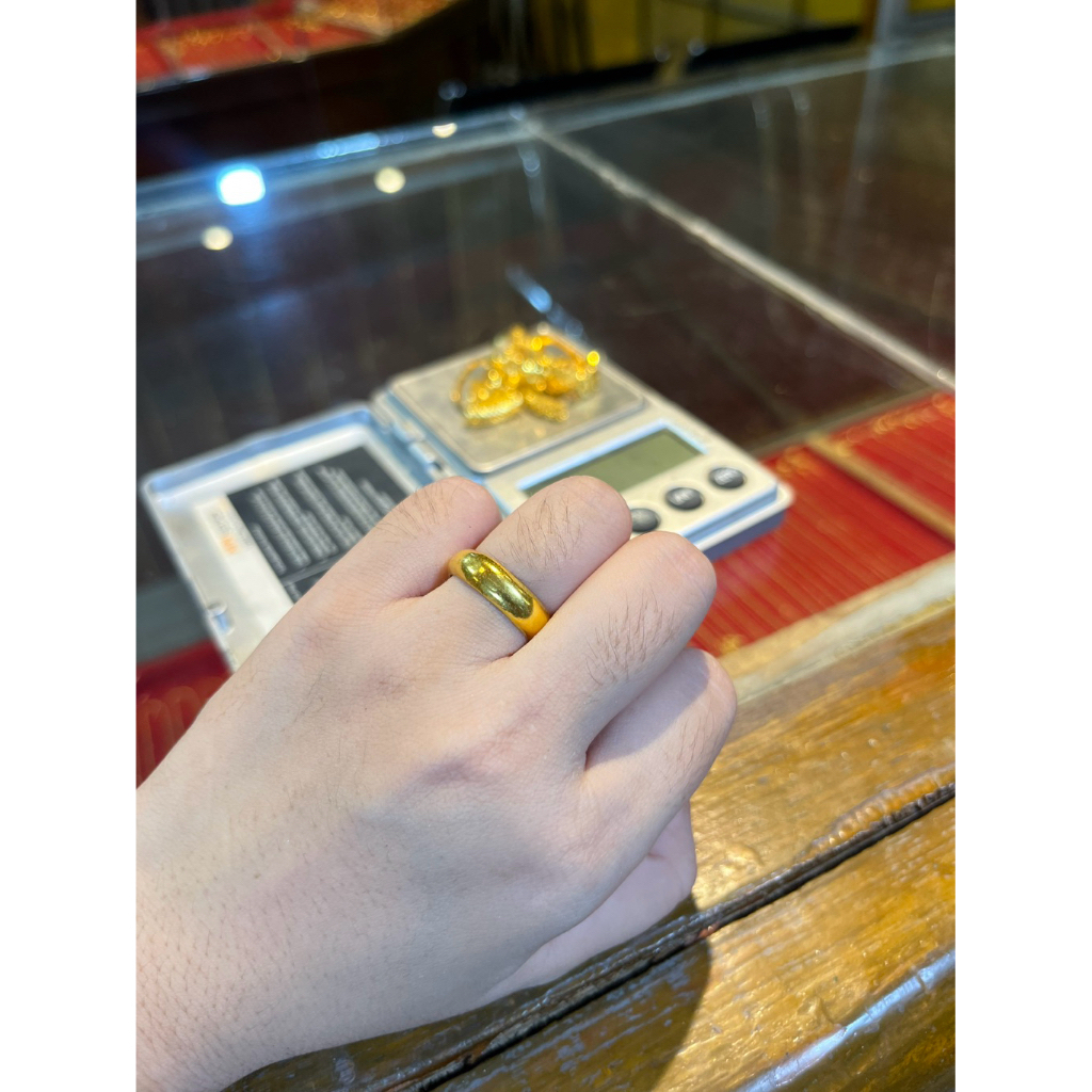 request cincin model belah rotan padat 3 gram lm size 18