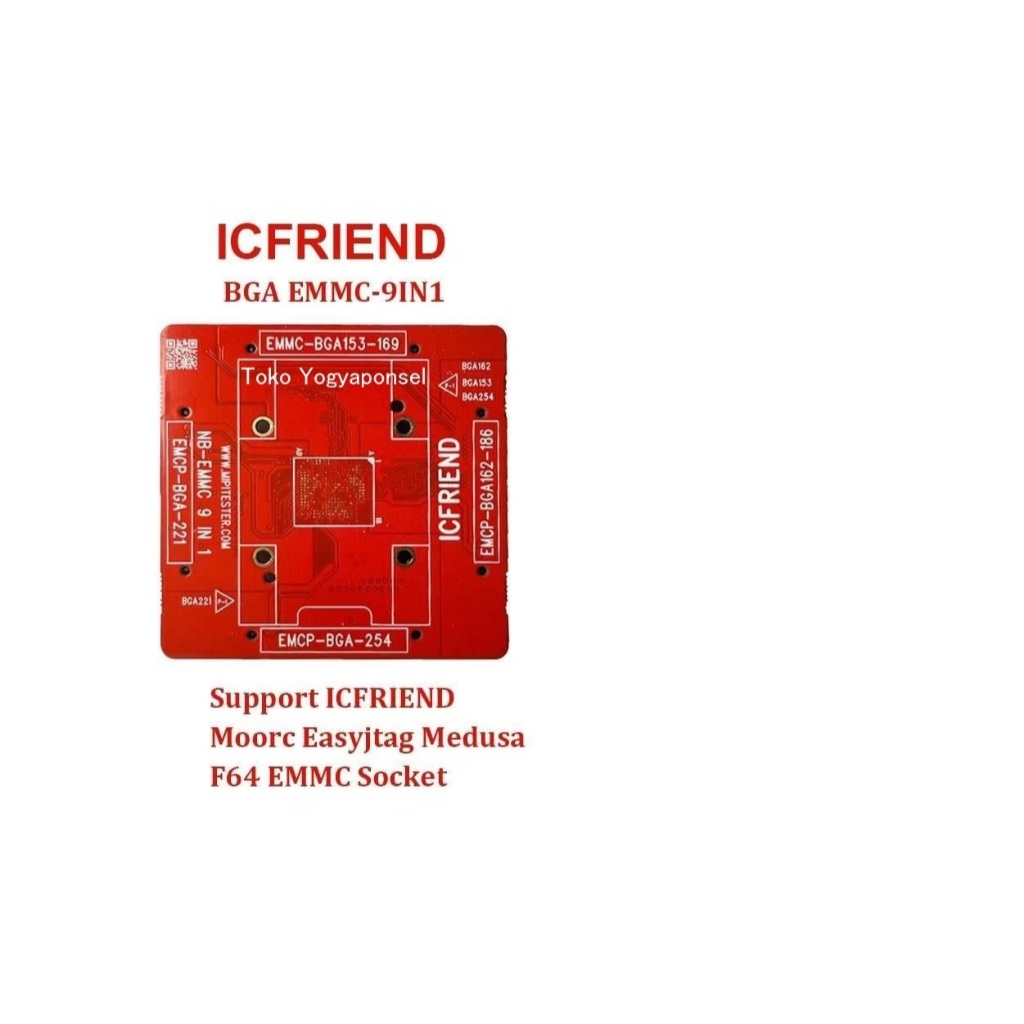 icfriend PCB emmc ic friend untuk F64 ultra Flash64 box terbaru original