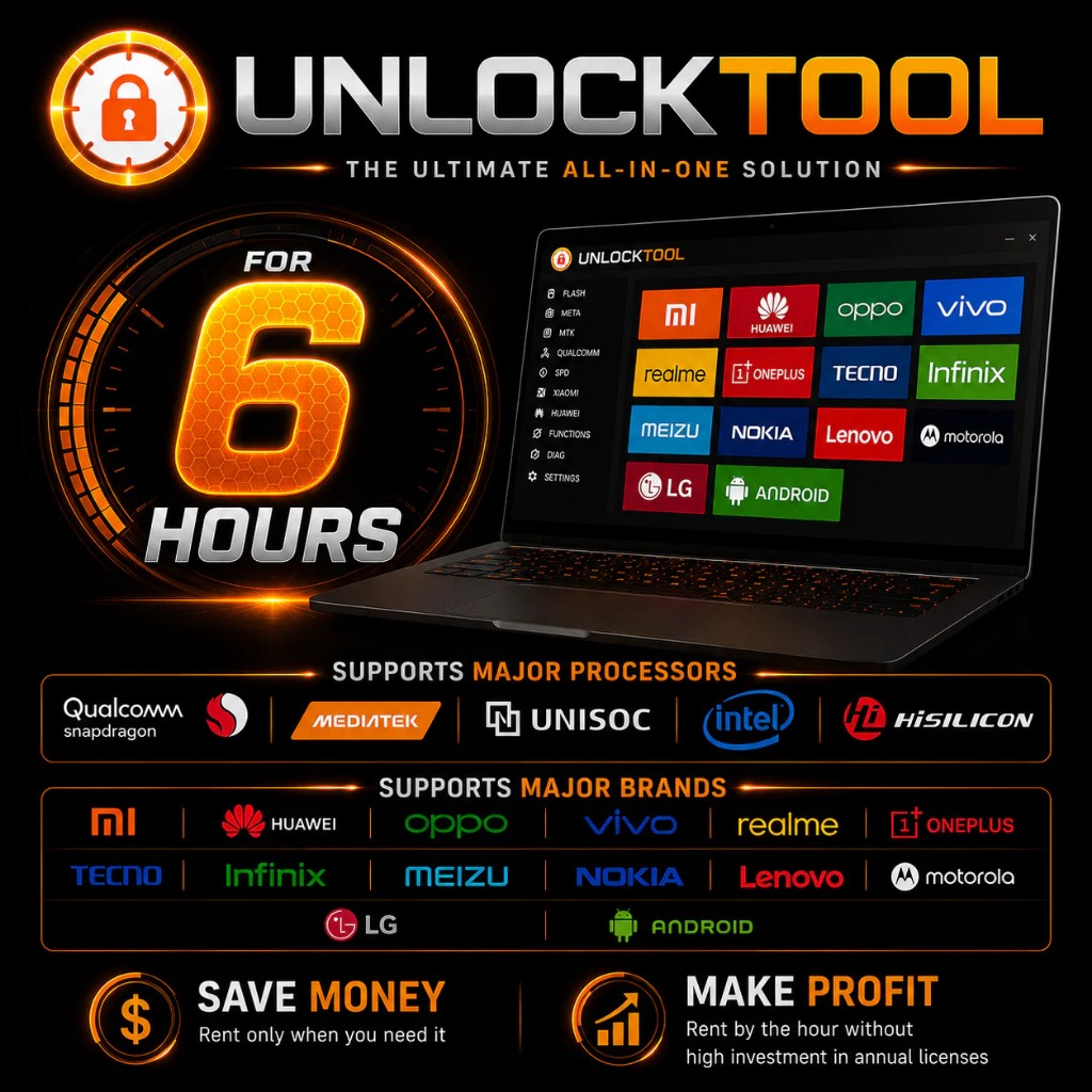 AKTIVASI UNLOCKTOOL 6 JAM