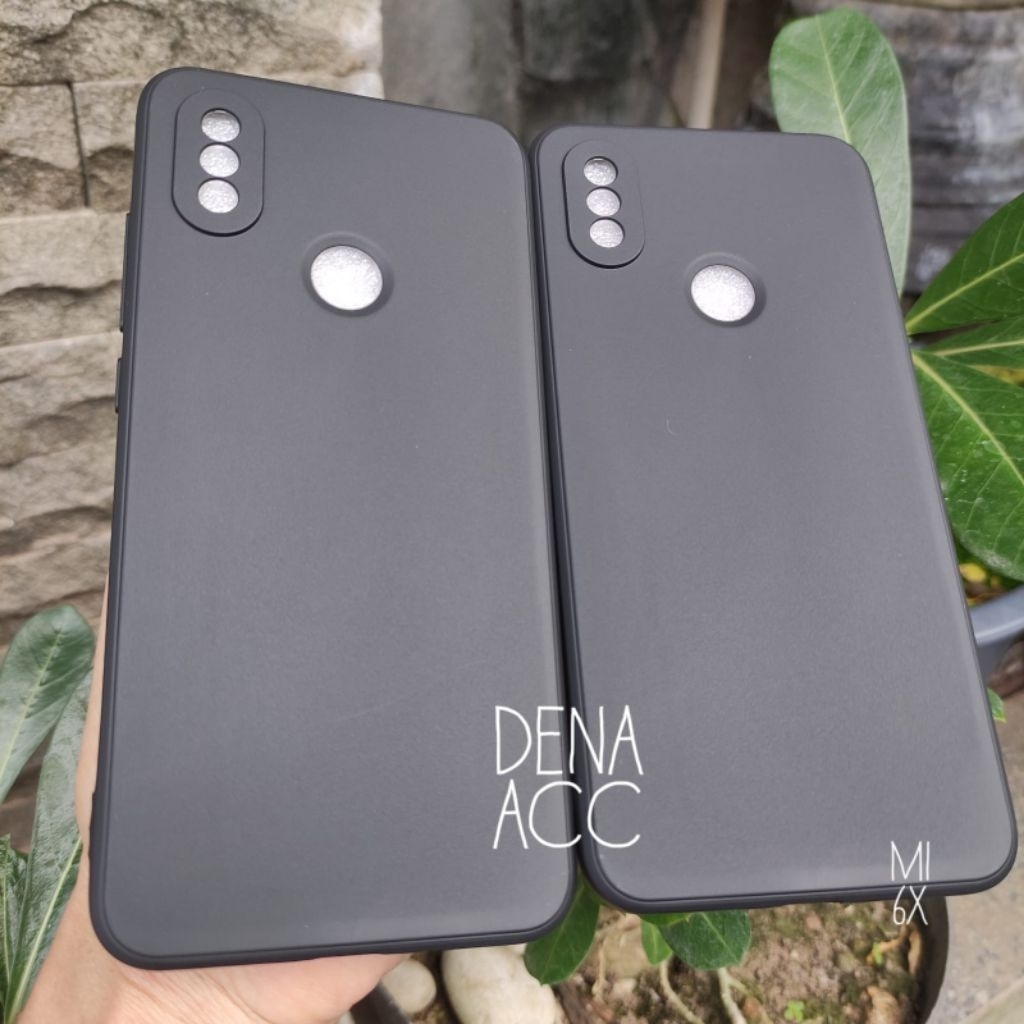 Soft Case Silikon Case Black Macaron Xiaomi Mi 6X Xiaomi Mi A2