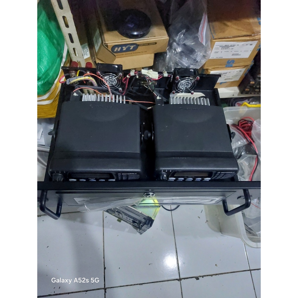 Repeater Rakitan Motorola Gm338 Uhf Repiter Motorola Gm 338 Uhf Baru Unit Repiter Motorola UHF 400 M