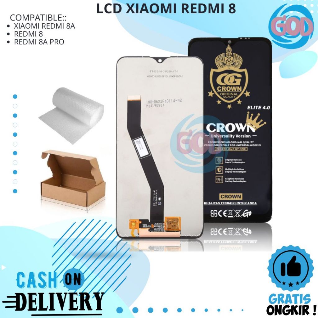 LCD TOUCHSCREEN XIAOMI REDMI 8 / 8A / 8A PRO COMPLETE ORIGINAL FULLSET / LCD REDMI 8 / LCD REDMI 8A 