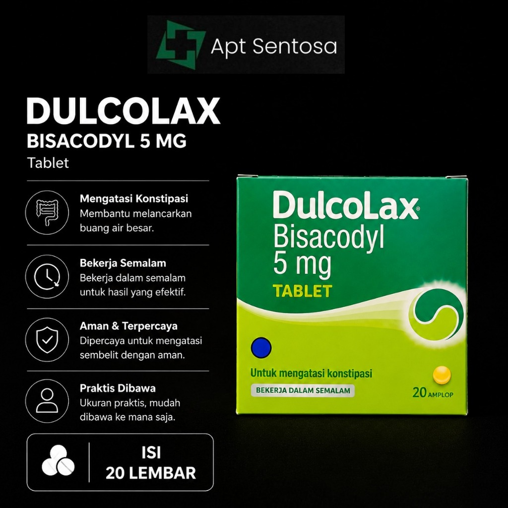 Dulcolax isi 4 PER BOX isi 20 Lembar