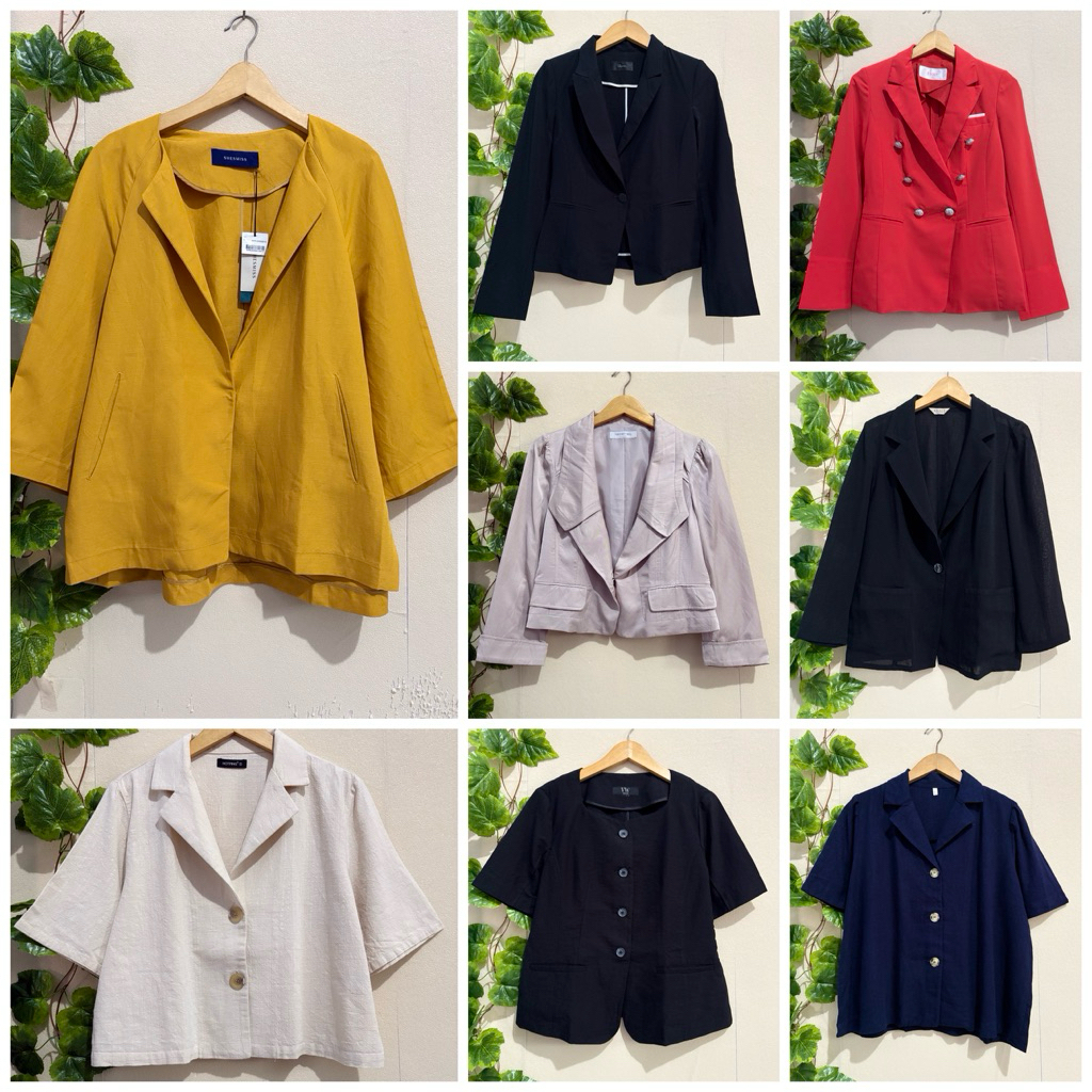 Blazer fashion / Jas formal / jacket / coat / tweed