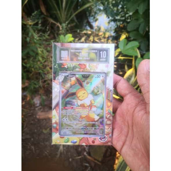 EGS 10 Eevee 188/SV-P Promo Evolusi Terpacu + Extended Art - Kartu Pokemon TCG Indonesia