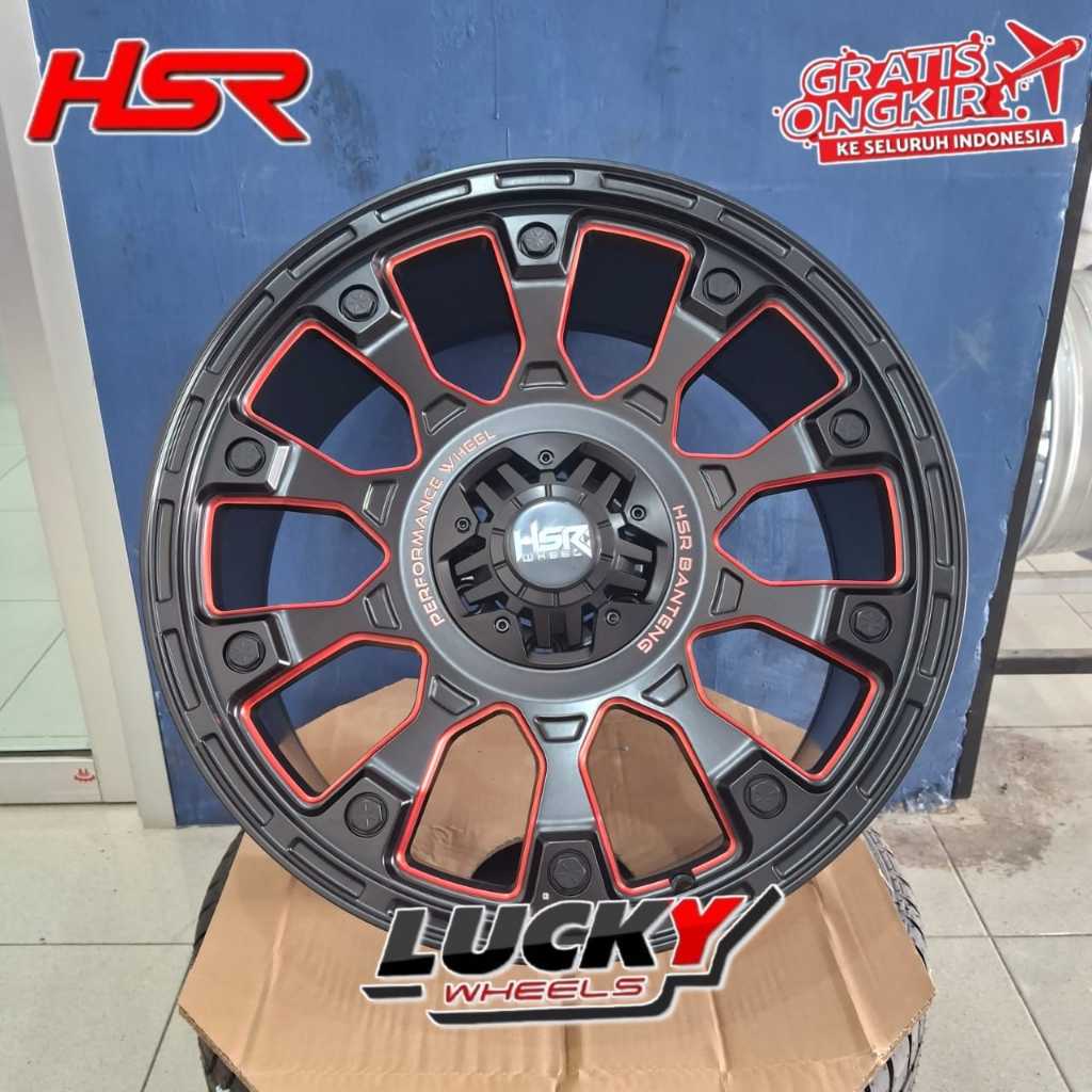 Velg Offroad R20 Velg Mobil Pajero Fortuner Hilux Triton R20 HSR BANTENG