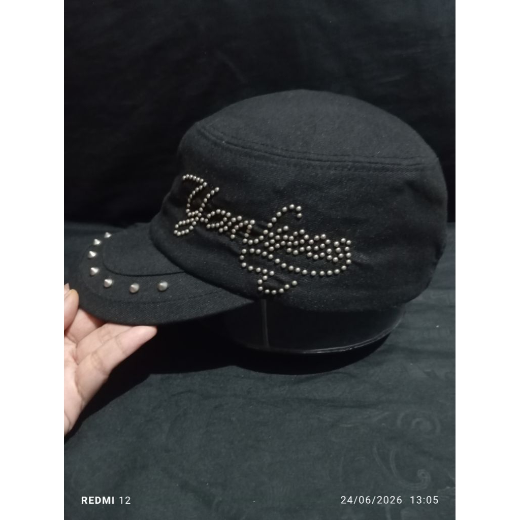 Topi Komando Yankees MLB Logo Besi