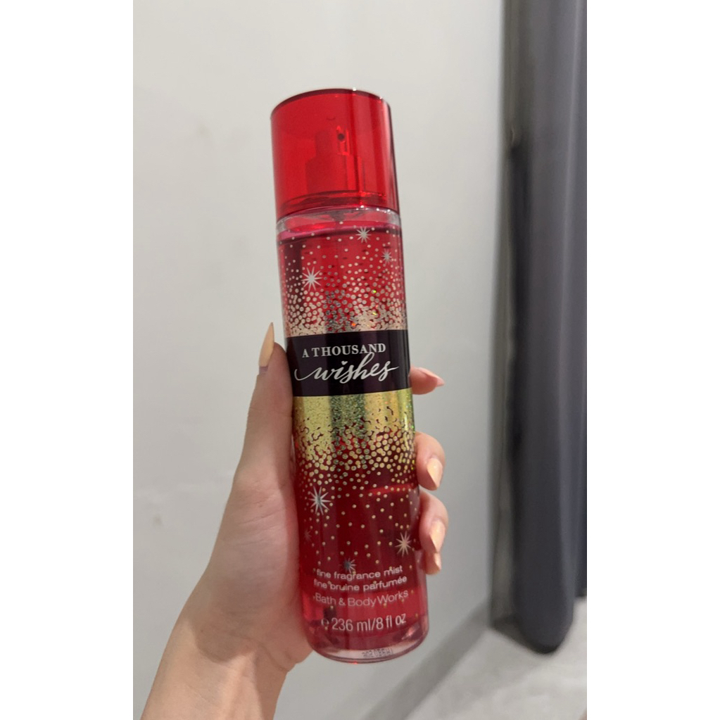 bath & body works a thousand wishes parfume mist