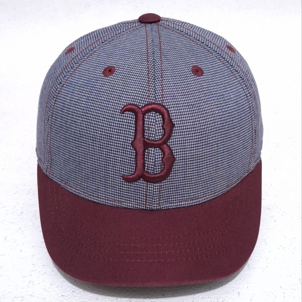 Topi Visor Pendek MLB Boston Cap Preloved Original 052