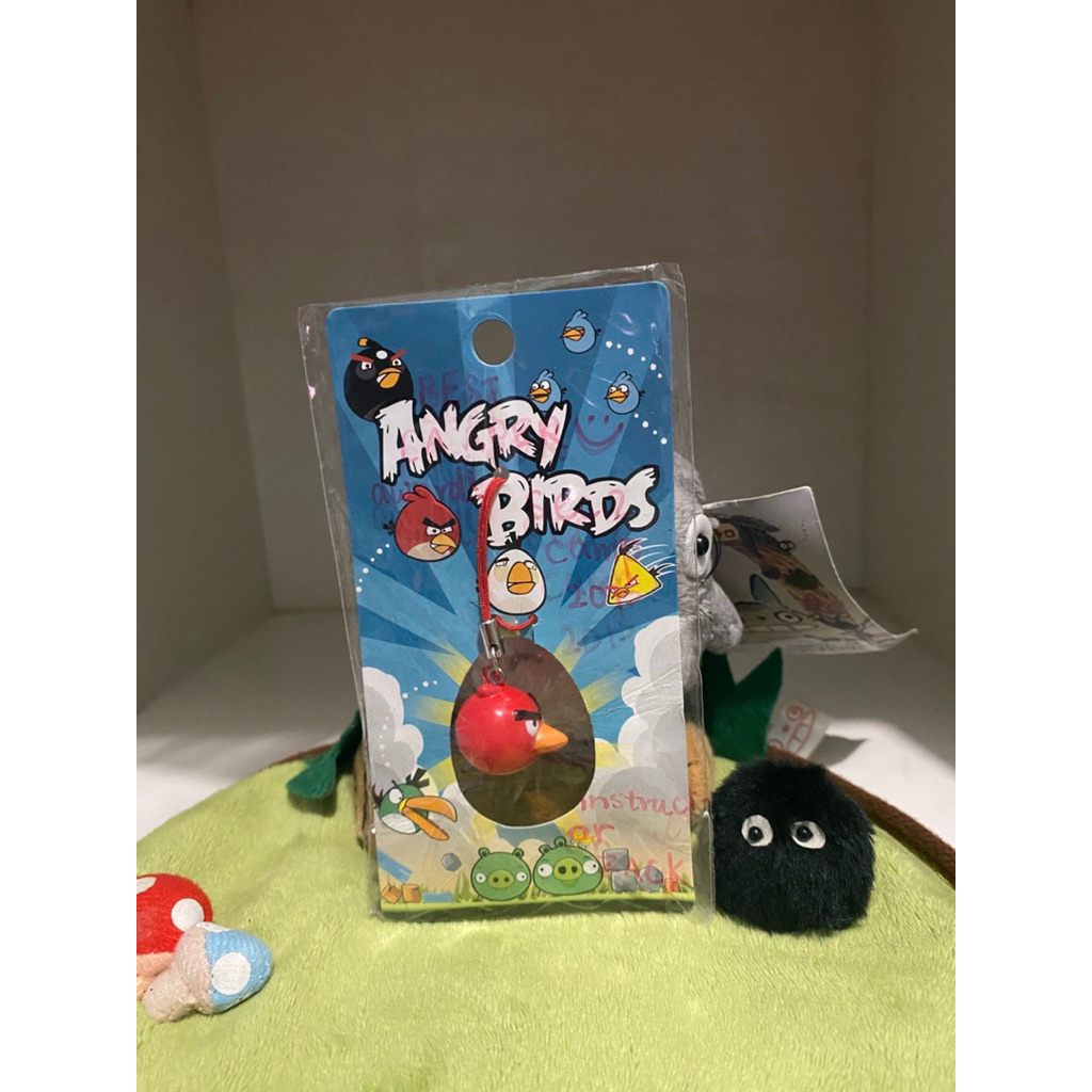 Gantungan Hp Ganci Angry Birds Karakter Red Bird