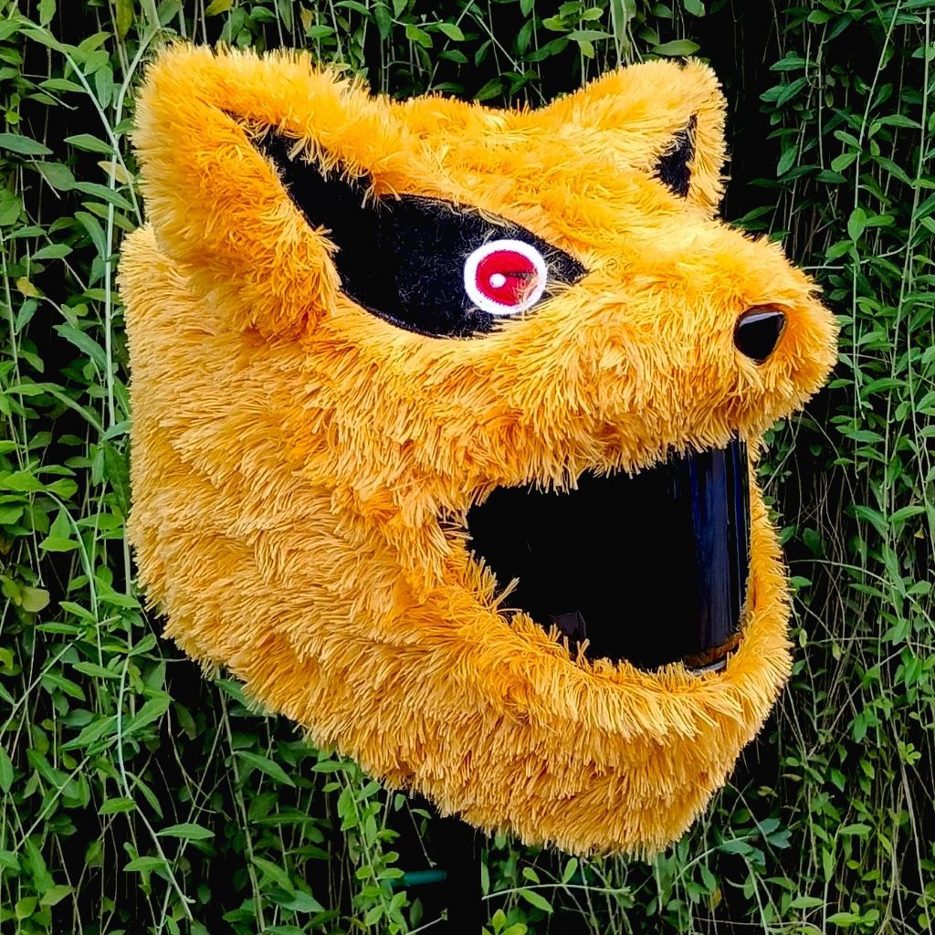 Cover Helm Kyubi Kurama, Cover Helm Kurama, Cover Helm Full Face Karakter, Cover Helm Pikachu, Cover
