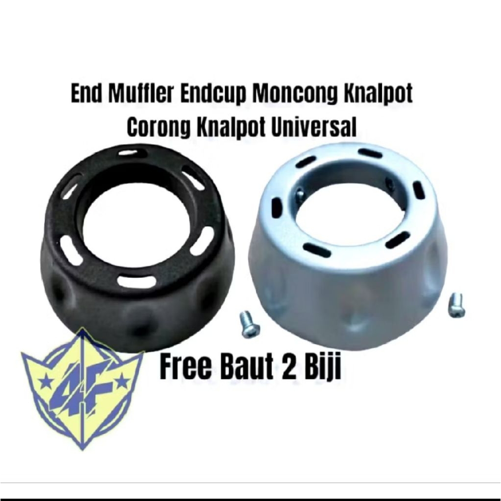 End Muffler Corong Knalpot Moncong Knalpot Copy CMS ZRC K59 54N Tsukigi Vario 125/150 Mio End Cup