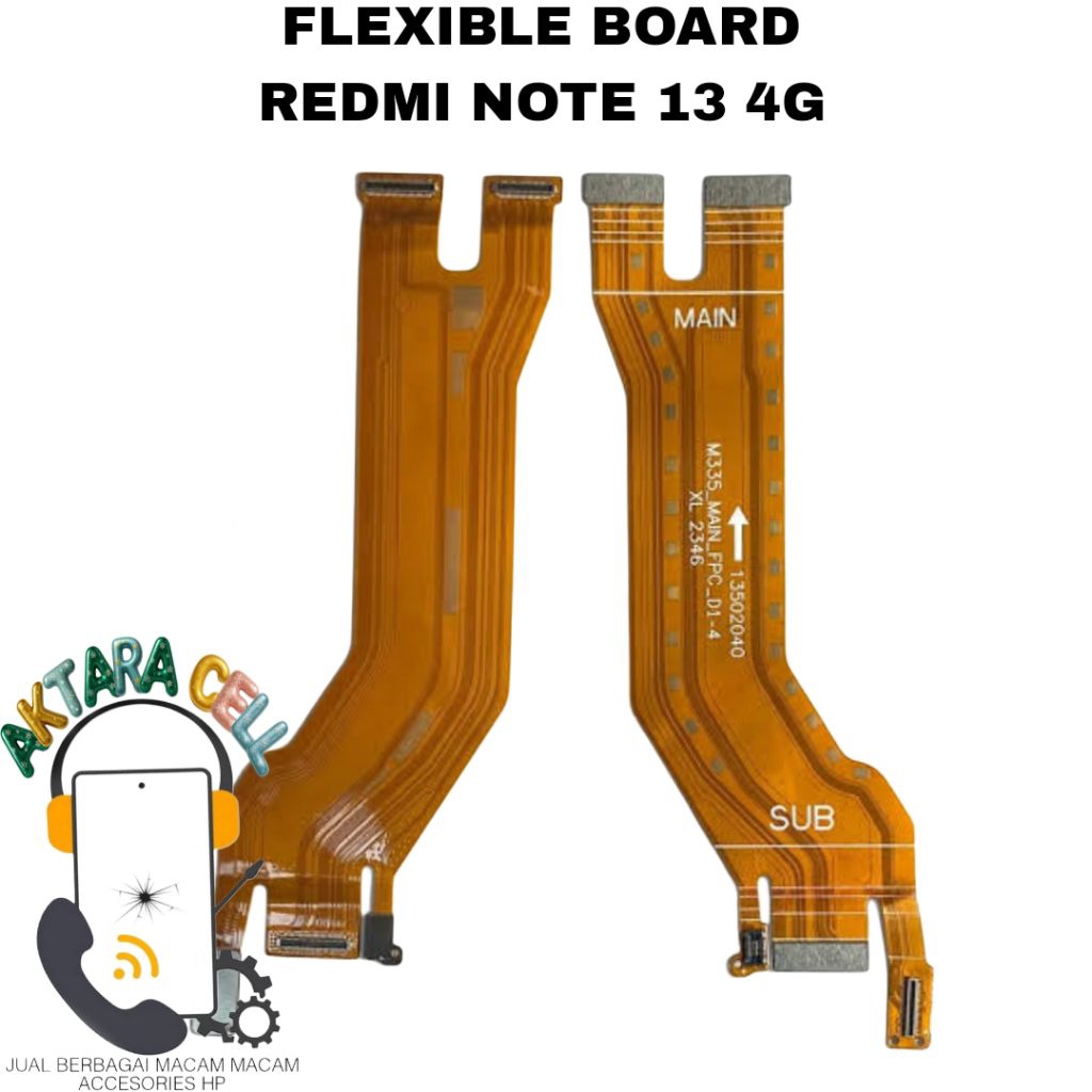 FLEXIBLE PAPAN CAS FLEXIBLE BOARD REDMI NOTE 13 4G