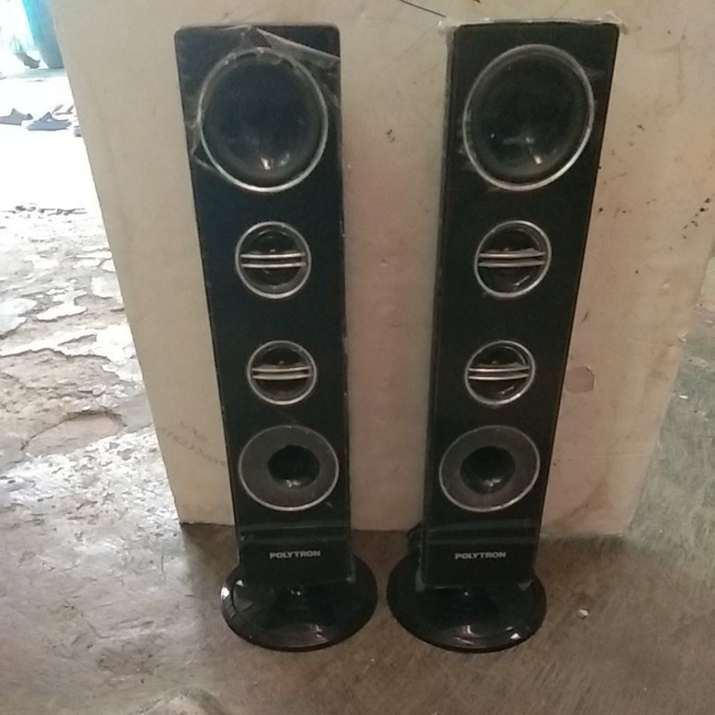 Speaker Bawaan tv politron ( Normal )