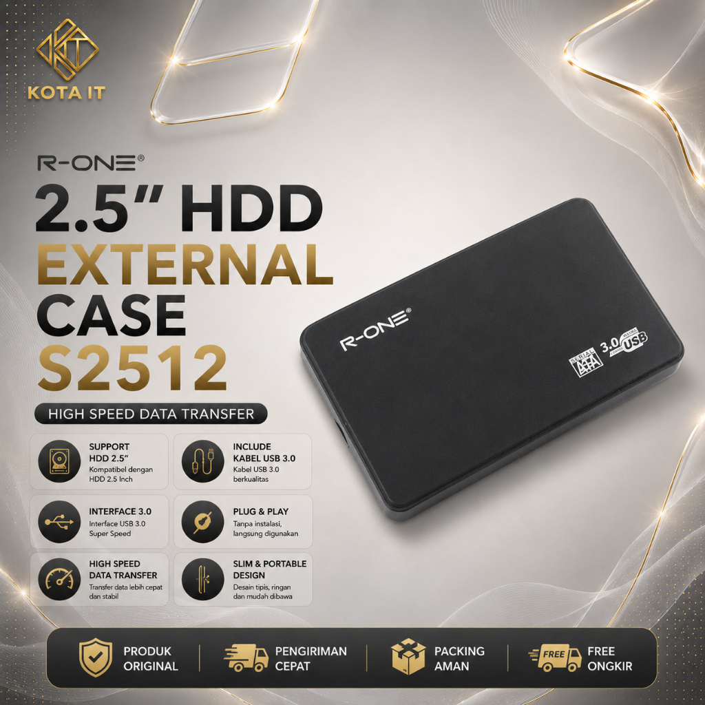 BARU  Case HDD External 2.5 inch USB 3.0 R-ONE S2512